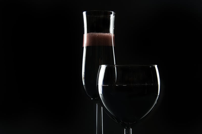 Upcycled glassware